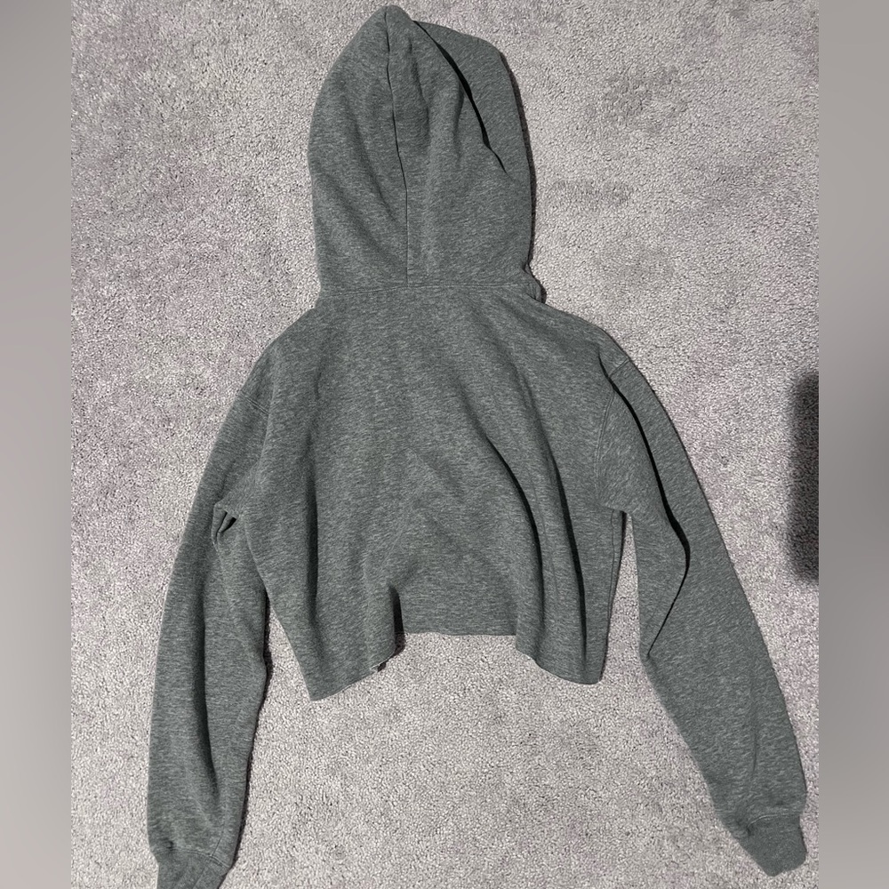 Wild Fable Gray Cropped Hoodie - Picture 2 of 3